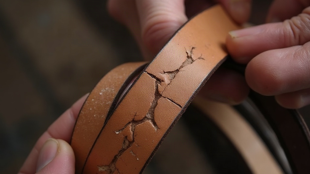 Restoring Cracked Leather Bridle Reins Without Weakening Stitching